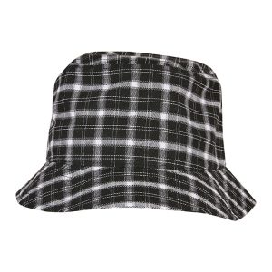 YP CLASSICS®Check Bucket Hat - Black / Grey