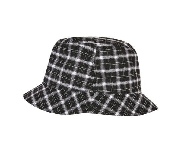 YP CLASSICS®Check Bucket Hat - Black / Grey