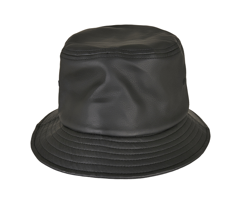 YP Classics Kunstleder-Bucket-Hat