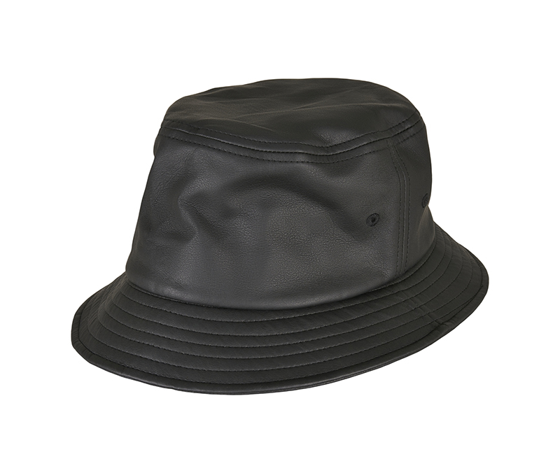YP Classics Kunstleder-Bucket-Hat