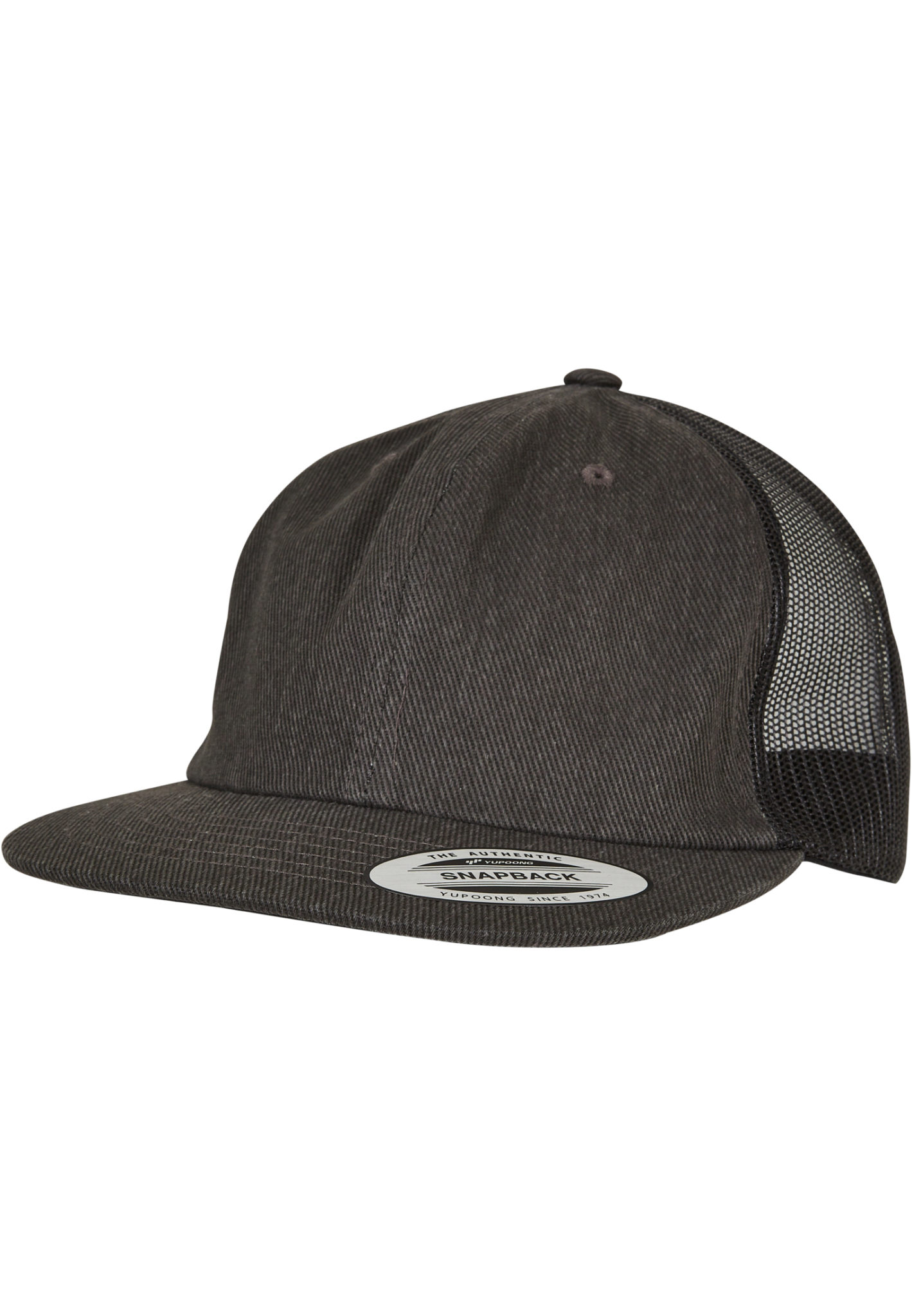 Denim Trucker - Black Raw
