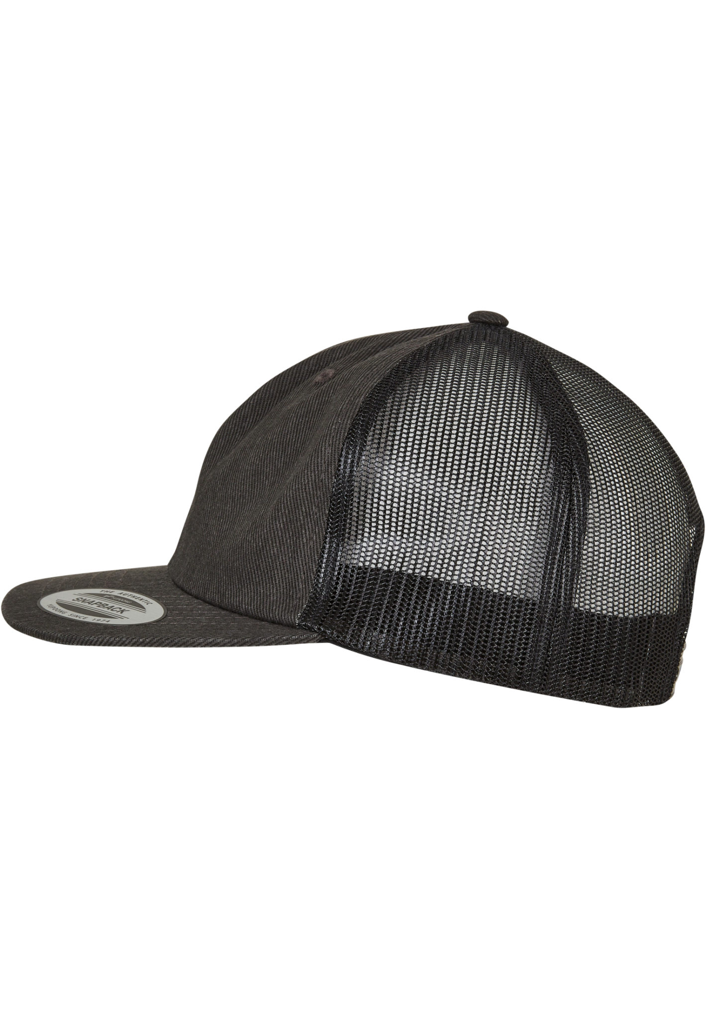Denim Trucker - Black Raw