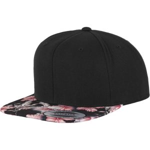 Floral Snapback Cap