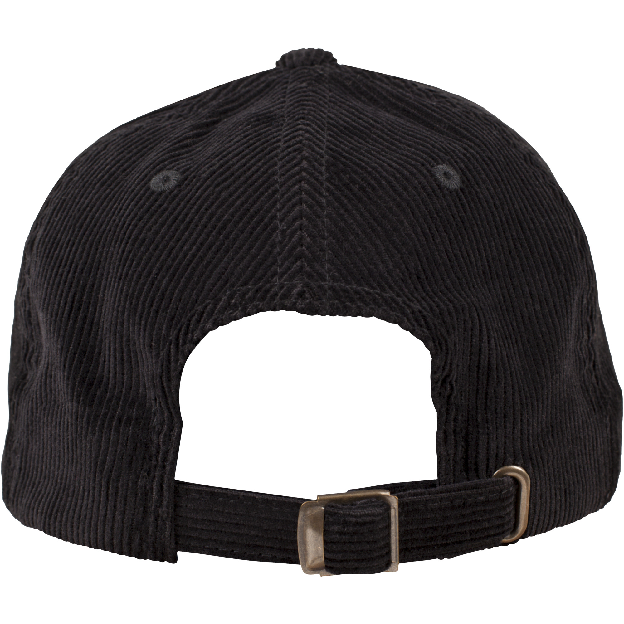 Yupoong ® Adjustables Low Profile Corduroy Dad Cap - Black