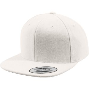 Casquette en laine à boutons-pression