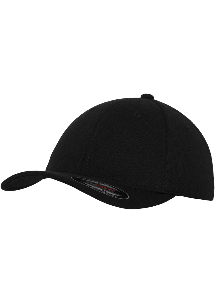 Flexfit® Double Jersey Cap Black S/M L/XL