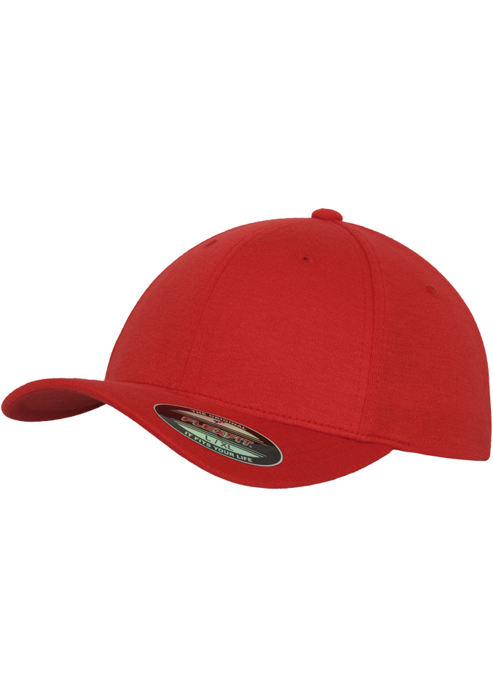 Flexfit®DoubleJerseyCap Red