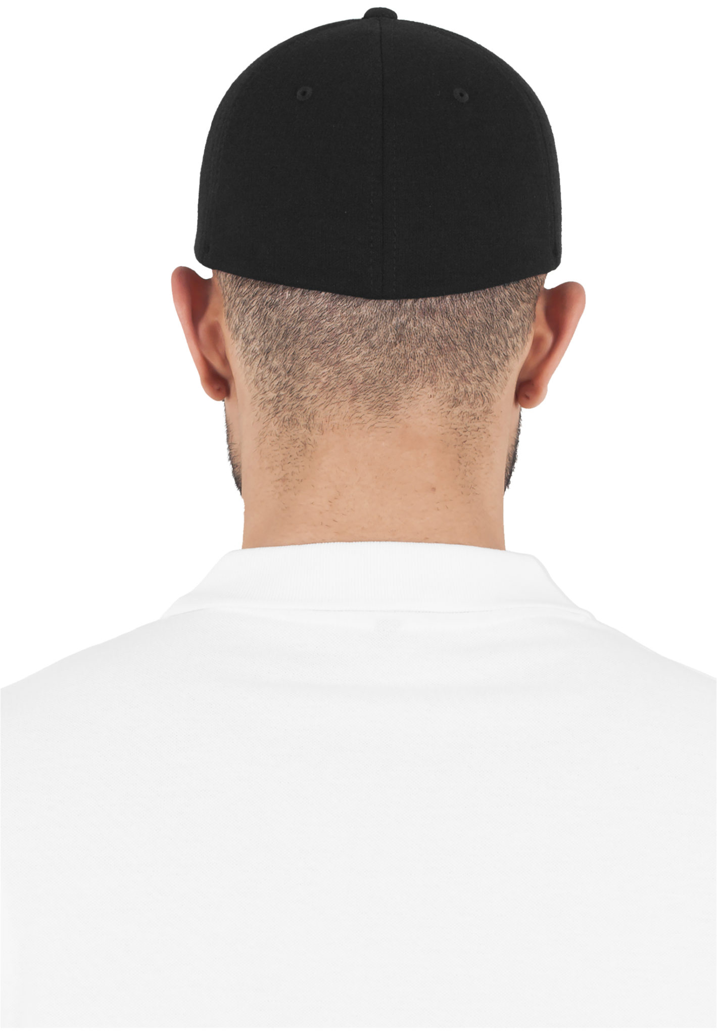 Flexfit®DoubleJerseyCap Black