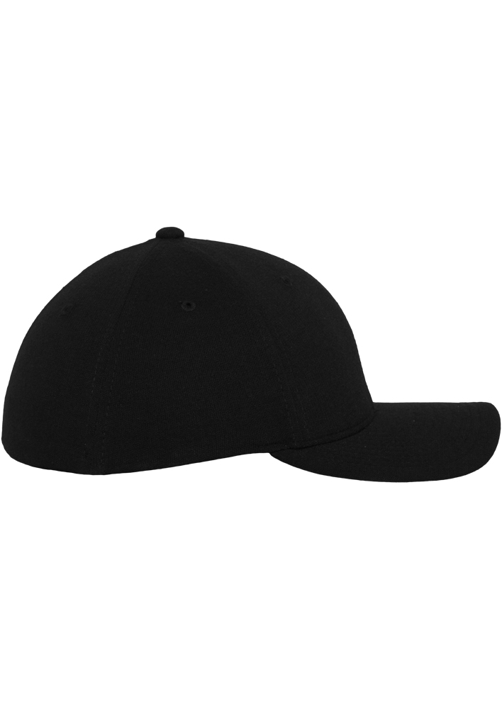 Flexfit®DoubleJerseyCap Black