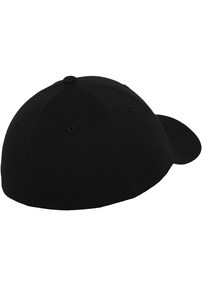 Flexfit®DoubleJerseyCap Black