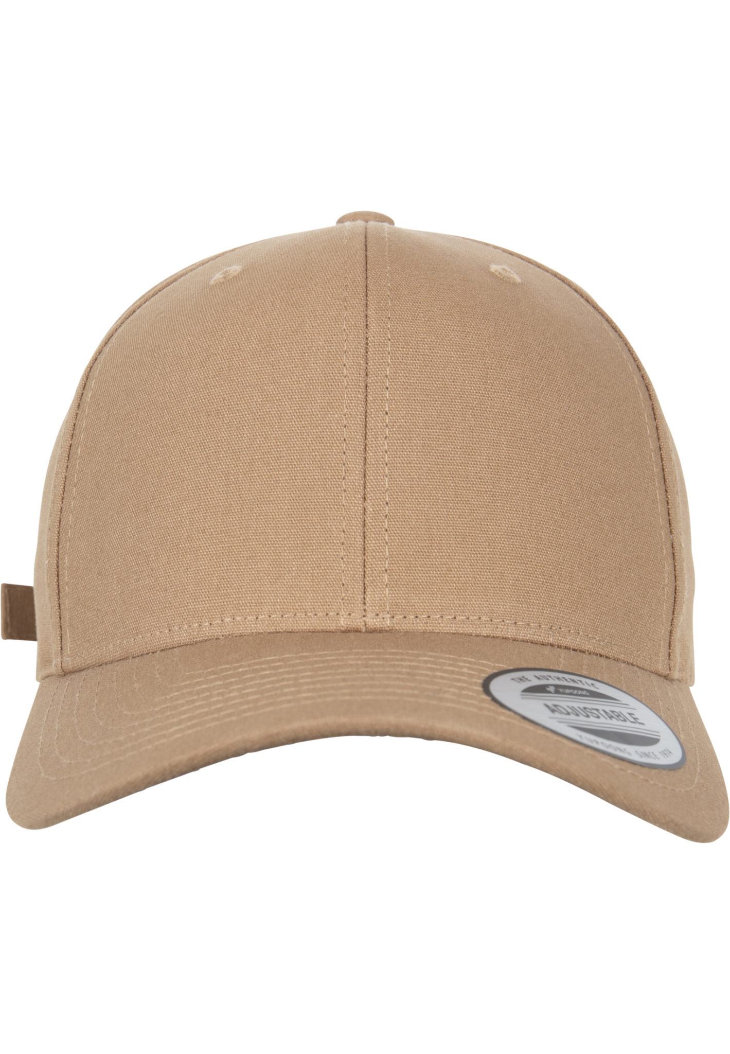 Yupoong®AdjustablesMS PanelCurvedMetalSnapbackCroissantOneSize