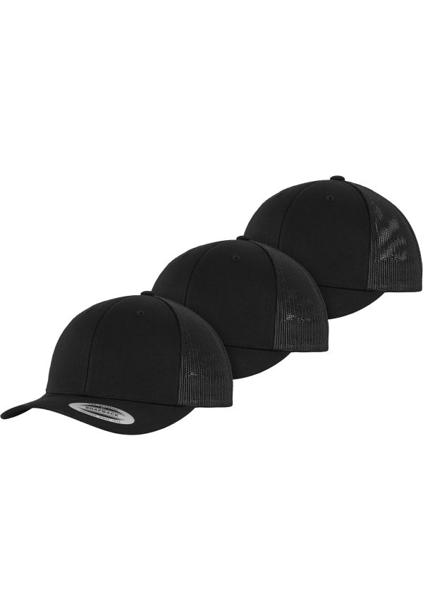 YP Classics® Retro Trucker Cap 3-Pack