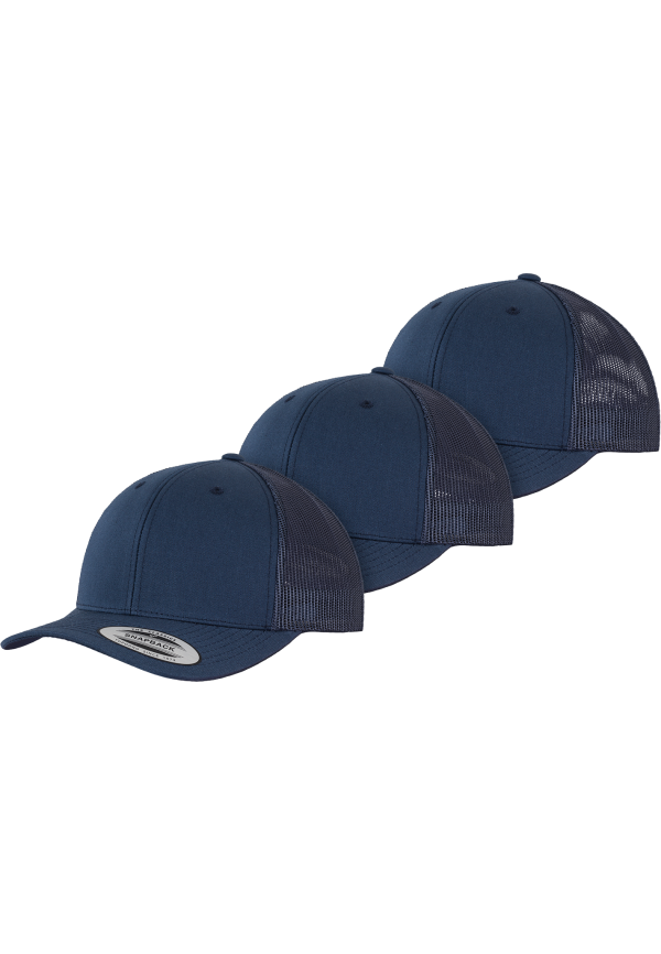 YP Classics® Retro Trucker Cap 3-Pack